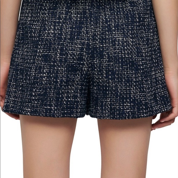 COPY - Maje Iole Tweed Trompe L'oeil Shorts - Picture 9 of 9